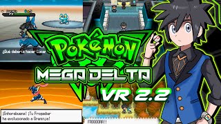 ACTUALIZACIÓN 22 POKEMON MEGA DELTA ⭐ HACK ROM CON MEGA EVOLUCIONES  FORMAS ALOLA Y ESPAÑOL NDS ⭐ [upl. by Edlihtam]