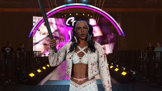 WWE 2K24  AJ Lee VS Rosa Mendes VS Cora Jade [upl. by Englis]