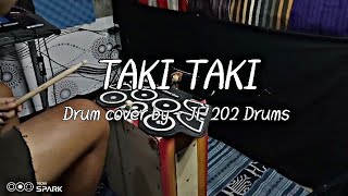 TAKI TAKI  DJ Snake  Drum cover by  JF 202 Drums  Drum pad [upl. by Ayortal]