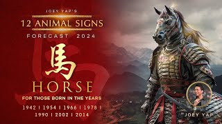 2024 Animal Signs Forecast Horse Joey Yap [upl. by Azer]