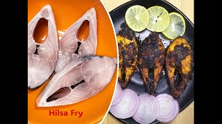 Hilsa FryMouthWatering  ଇଲିସ୍ ଫ୍ରାଏ [upl. by Zantos]