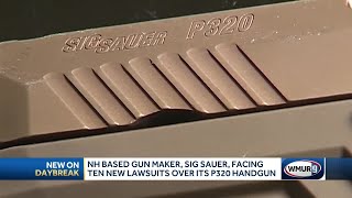 NHbased gunmaker Sig Sauer facing new lawsuits over its P320 gun [upl. by Dang]