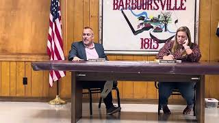 Barboursville Village Council Meeting October 1 2024 [upl. by Saltsman]