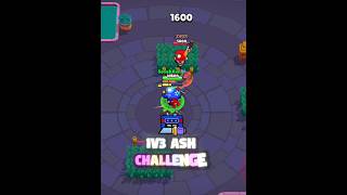 Ash 1v3 Challenge In Duels 💖🔥 BrawlStars Duels Shorts [upl. by Leuqim56]