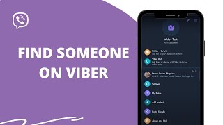 How To Find Someone on Viber Search For People on Viber [upl. by Kassaraba]