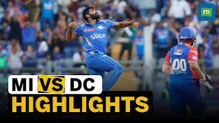 IPL 2024 Match 20 Highlights  MI Beat DC By 29 Runs [upl. by Alicsirp797]