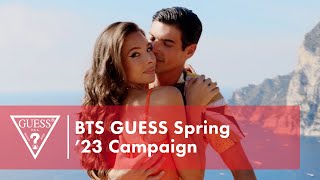 BTS GUESS Spring 23 Campaign  LoveGUESS [upl. by Gati]