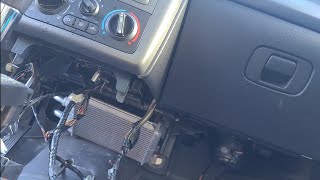 Heater core removal Chevy Cobalt without removing the dash [upl. by Spike]