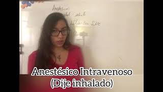 Tiopental Anestésico Intravenoso [upl. by Anuqahs]