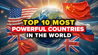 Top 10 Most Powerful Countries in the World 2024 [upl. by Nanam]