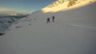 Corona Bowl and Musical Bumps backcountry skiing [upl. by Ofori637]