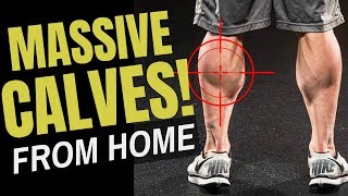 Best Calf Workout For Mass At Home FULL CIRCUIT [upl. by Mcdougall]