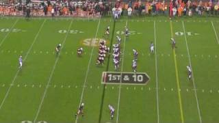 Tennessee HB Montario Hardesty Official Highlights vs South Carolina [upl. by Ecinnaj]