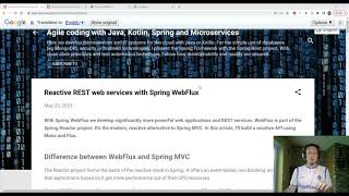 Classic Spring MVC WebApplication converted to reactive Spring WebFlux REST API [upl. by Malcolm]