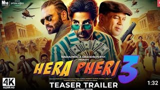 Hera pheri 3 trailer 2024 akshay kumar parehs rswal suniel shetty k [upl. by Merv]