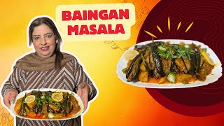 Baingan Masala  New Recipe 🥘 reflexion viralvideo pakistanifood familytime desifood [upl. by Zednanref]