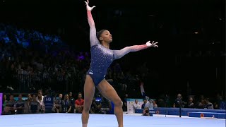 15166 Simone Biles Floor Exercise TF 2023 WAG World Championships [upl. by Benedetto]