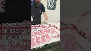 Check out the most soughtafter cuts from the front quarter of beef 🥩🔥🔪 shorts [upl. by Ecydnac934]