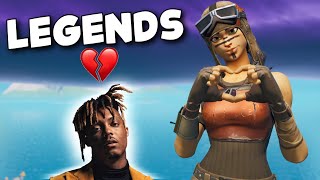 Fortnite Montage  quotLEGENDSquot Juice WRLD [upl. by Narak]