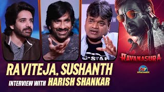 Ravanasura Raviteja Sushanth Exclusive Interview With Harish Shankar  Ntv ENT [upl. by Tymes]