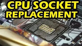 Asus Z170 socket replacement [upl. by Pinto104]