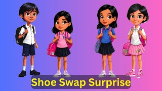 Shoe Swap Surprise  Kwentong Pambata [upl. by Htrahddis1]