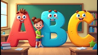 ABC Phonics Song  English Alphabet Learn A to Z  ABC Song  Alphabet Song  Toddler Learning Video [upl. by Yatnuhs524]