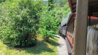 Train ride at Dollywood 2024 [upl. by Maccarone134]