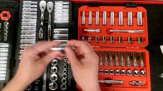 Tekton vs Gearwrench Socket Set Comparison [upl. by Luci]