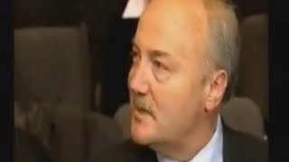 Christopher Hitchens and George Galloway argue in the senate [upl. by Akeihsat]