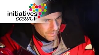 Avarie sur le safran après le départ de la Route du Rhum pour Tanguy de Lamotte [upl. by Marcus630]