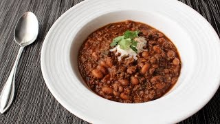 Beef Bean amp Beer Chili Recipe  How to Make Beef amp Beer Chili [upl. by Brennen529]