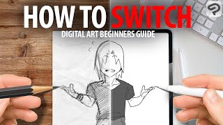 How to Start Drawing Digitally  DrawlikeaSir [upl. by Hoem856]