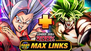 THE STRONGEST ROTATION IN DOKKAN LR BEAST GOHAN  LR FULL POWER SSJ BROLY DBZ Dokkan Battle [upl. by Randa]