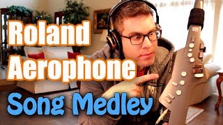 Roland Aerophone Song Medley [upl. by Yeta267]