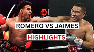 Rolando Romero vs Manuel Jaimes Highlights amp Knockouts [upl. by Remus]