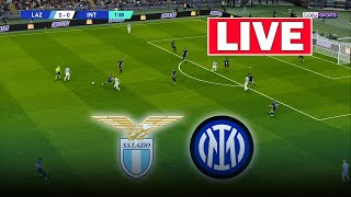 🔴LIVE  Lazio vs Inter Milan Live Football Match  Italy Serie A 202425  Live Football Match [upl. by Norreg981]