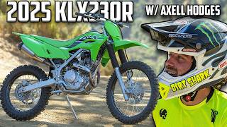 2025 Kawasaki KLX230R First Ride  With Axell Hodges  Cycle News [upl. by Yajnas]