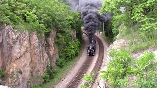 NampW 611 battles Christiansburg Mountain [upl. by Kendre]