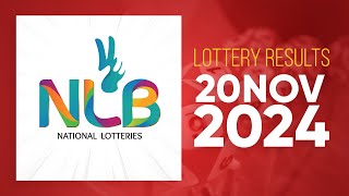 NLB Live Lottery Draw 20241120  0930 PM [upl. by Anana]