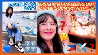 TRAVELLING OUT OF THE COUNTRY FOR THE FIRST TIME WITH 🤔💙✨ 2023 BALI TRAVEL VLOG DAY 1 🇵🇭✈️🇮🇩 [upl. by Westbrook4]