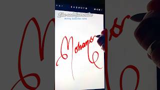 How to learn great handwriting signature [upl. by Lewie21]