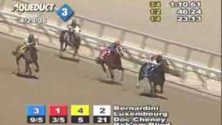 Bernardini  2006 Withers Stakes [upl. by Faline]