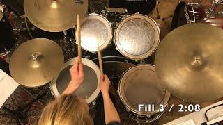 Drumfills in Nobodys Wife  Anouk [upl. by Yablon]