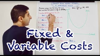 Y2 2 Fixed and Variable Costs AFC TFC AVC [upl. by Nnaed]