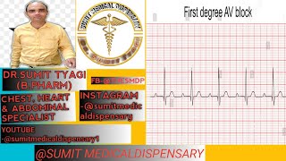 AV BLOCK IN HEART DISEASE BY DRSUMIT TYAGISUMITMEDICALDISPENSARY1 [upl. by Annamaria]