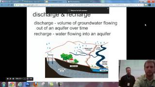 Groundwater video 3 groundwater flow amp Darcys Law [upl. by Lime]