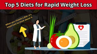 Top 5 Diets for Rapid Weight Loss [upl. by Wera]