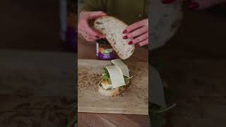 Sýrový sendvič 🥪 recept recipe food sandwich cheese yummy mom [upl. by Eislek405]