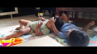 Sibling love 9 month babies babyplaying babyboss adorablebabymoments [upl. by Prunella188]